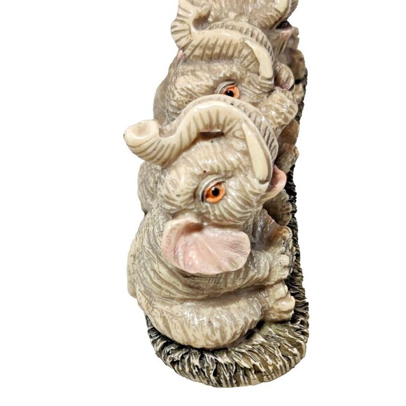 Do No Evil - Speak No Evil See No Evil - Hear No Evil Elephant's In A Row White - Picture 6 of 7